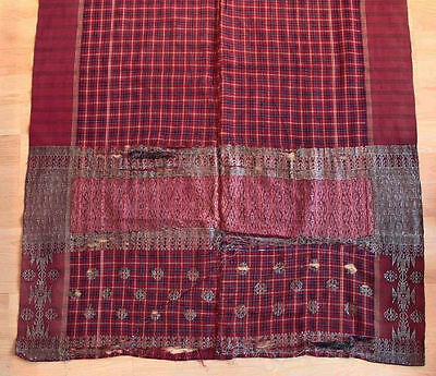 Superb Antique WEST SUMATRA Minangkabau songket  eBay