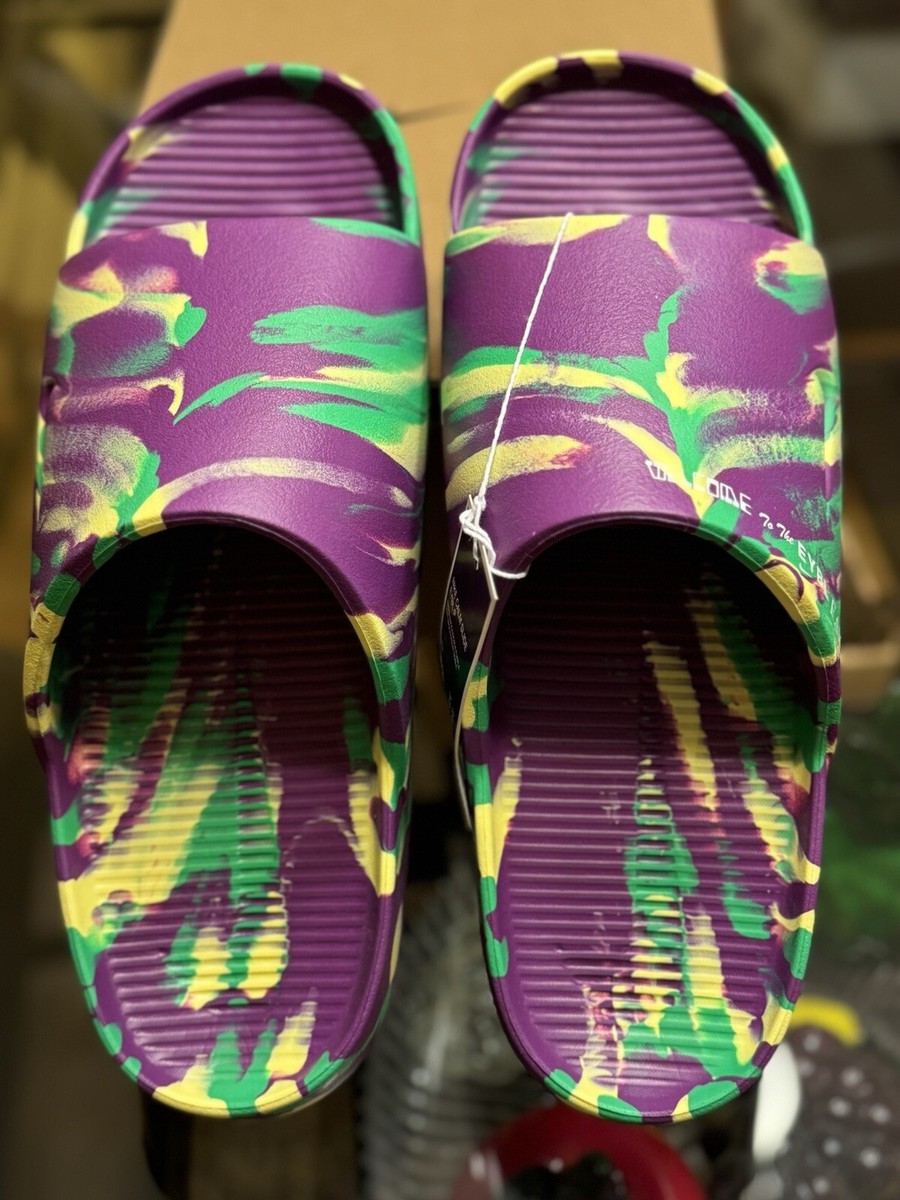 Nike EYBL Calm Slides 2024 “Welcome To The EYBL Family” VERY  display picture 1