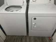 washer and dryer set new refrigerator and stove all black 