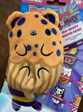 X BEARS vs. DONUTS Blu-Beary Muffin Bear Blueberry Print Beanbag Plush #006