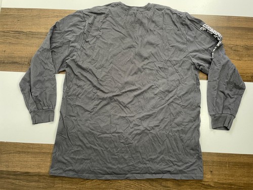Bobs Burgers Mens 2XL Gray Graphic Shirt Long Sleeve Burger Of The Day Szechuan - Picture 9 of 10