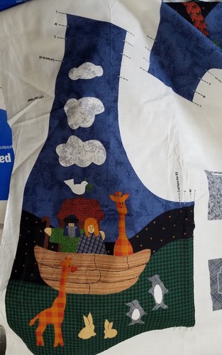 Fabric Panel Noah's Ark Vest For Kids VIP Dreamspinners sizes6-12 - Picture 5 of 6