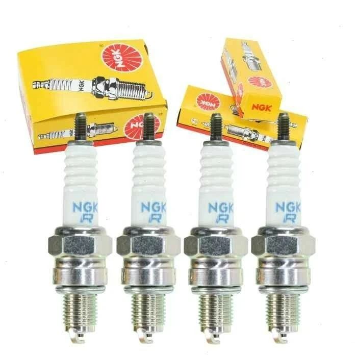 SET OF 4 NGK CR7HSA Spark Plugs Kit 4549 For Honda Suzuki Kawasaki Yamaha - Image 2 of 2