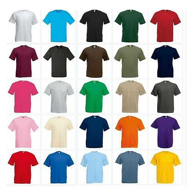 Maglietta Cotone 145gr Tinta Unita Maglietta Uomo Fruit Of The Loom In Cotone - Maniche Corte, 19 Colori, Vestibilità Classica (145 Gr) T Shirt Liu Jo Donna - Foto 6