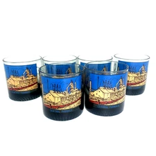 Vintage Central Furnace Record Tons Hot Metal Produced July 1972 Wineglass