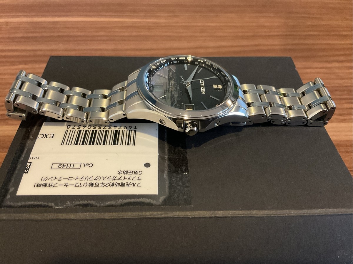CITIZEN EXCEED Titanium Solar Radio Limited Eco-Drive CB1080 CITIZEN EXCEED Titanium Solar Radio Limited Eco-Drive CB1080