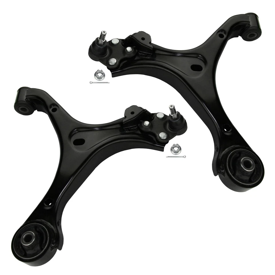 Front Lower Control Arms Sway Bars Tie Rods for 2012-2015 Honda Civic Acura ILX - Image 3 of 4