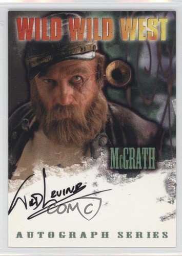 1999 Skybox Wild Wild West The Movie Auto Ted Levine as McGrath #A9 Auto ej7 - Picture 1 of 3