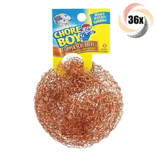 36x Scrubbers Chore Boy Ultimate Pure Copper Single Scrubbers | Fast Shipping!
