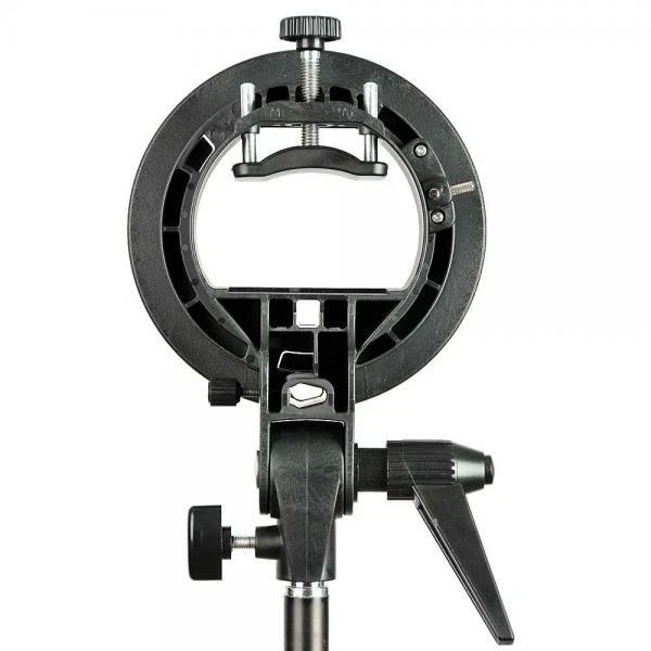Godox S-Type Bowens Mount Flash Bracket Holder For Speedlite Flash Snoot Softbox - Image 3 of 4