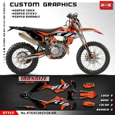 Custom Graphic Decal Kit Sticker for SX XC EXC XCW 150 250 300 350 450 2019-2023