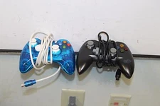 2 Pcs Wired USB Game Pad Controller For Microsoft Xbox 360 PC Windows Untested