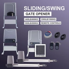CO-Z Automatic Sliding Gate Opener 1400/1800/3300/4400 lbs Operator Remotes