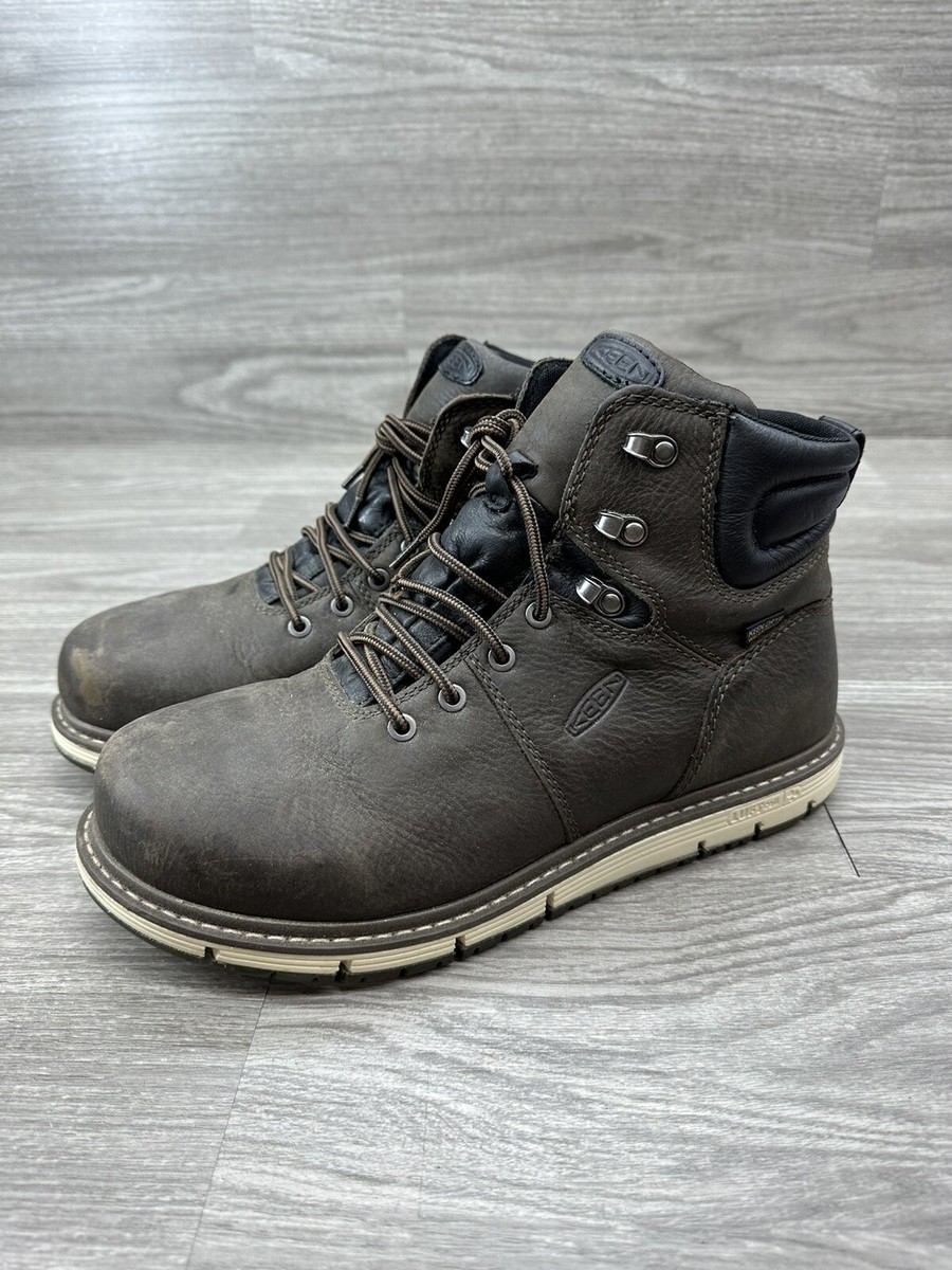 KEEN Akron 1025681D Lace Up Steel Toe Waterproof Work Boots  display picture 1