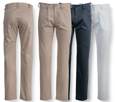 Pantalone Unisex Cuoco Raso Stretch Top Kochhose hochwertig SCHWARZ