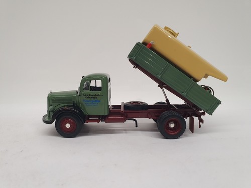 1/43 MERCEDES-BENZ L3500K KIPPER MIT AUFSETZTANK MINICHAMPS 439350060 - Picture 9 of 11