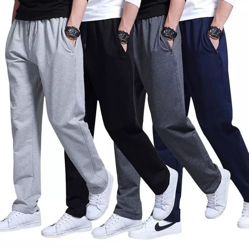 Men Cargo Joggers Bottoms Jogging Sweat Pants Casual Wear Sports Sweatpants