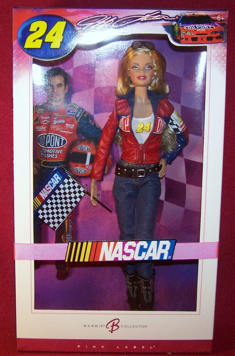 Barbie nascar cheap doll
