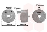 ÖLküHler Passend FüR Nissan Pathfinder III R51 NP300 Navara D40