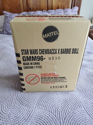 MATTEL BARBIE SIGNATURE Star Wars Chewbacca 2020 NRFB #GMM96 EUR 799,00
