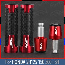 For HONDA SH125 150 300 i SH Handlebar Grips Handle grip Ends Plug Slider Caps