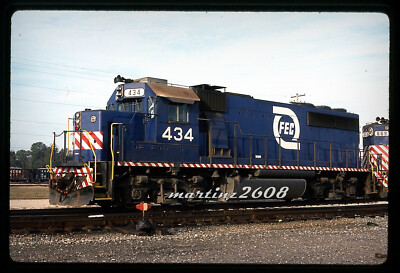 (MZ) ORIG TRAIN SLIDE FLORIDA EAST COAST (FEC) 434 ROSTER