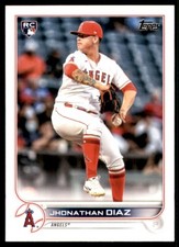 2022 Topps Jhonathan Diaz RC Los Angeles Angels #332
