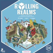 Stonemaier Games Rolling Realms Board Game 1 to 6 Players Ages 14 Years and Up