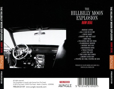 THE HILLBILLY MOON EXPLOSION RAW DEAL NEW CD