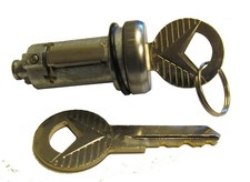 Pn 43505e - New 1964 Ford Galaxie Thunderbird Trunk Lock Cylinder With 2 Keys