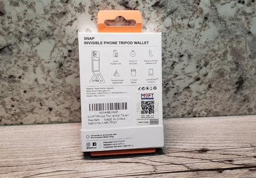 Portefeuille trépied téléphone invisible MoFT Snap taupe - Photo 2 sur 2