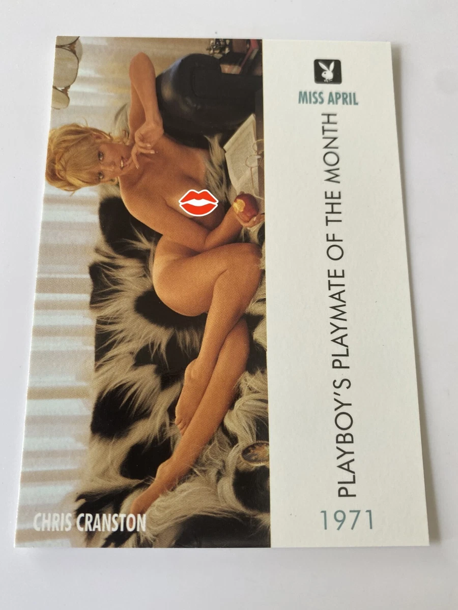 1995 Playboy Centerfold Collector Card April 1971 #54 Chris Cranston | eBay