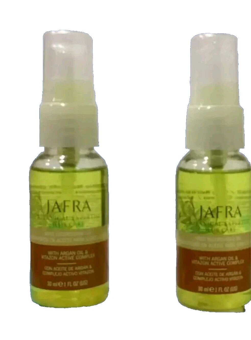2 Jafra Botanical Expertise Hair Care Nourishing Oil with Argan Oil &VITAMIN E,
