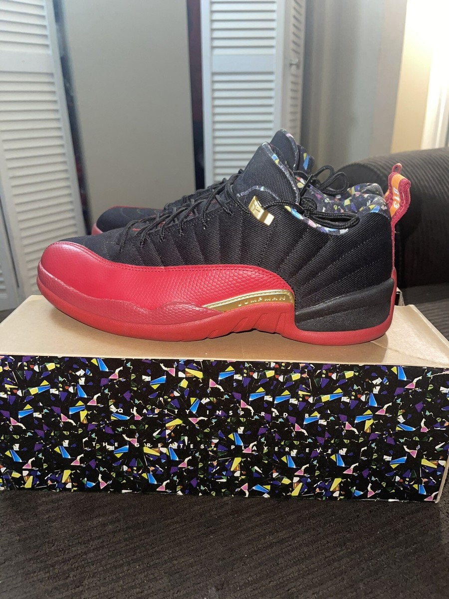 Nike Air Jordan 12 Retro Low SE Super Bowl Mens 10.5 Black  display picture 1