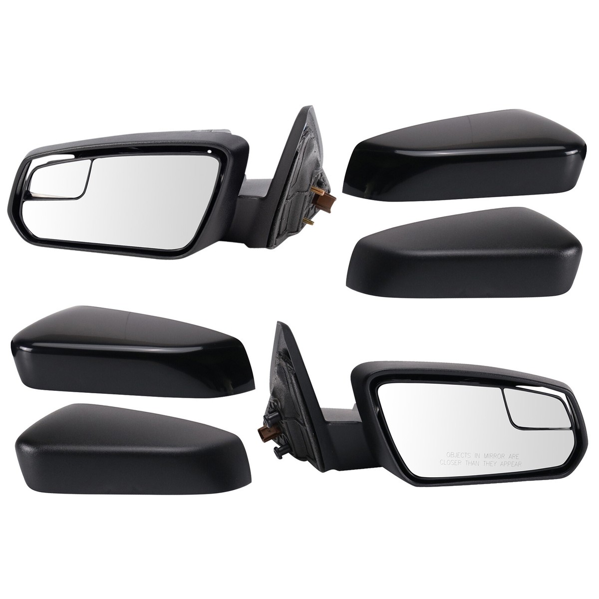 Pair Set Of 2 Mirrors  Driver & Passenger Side Left Right For Ford Mustang 2010 - Foto 9