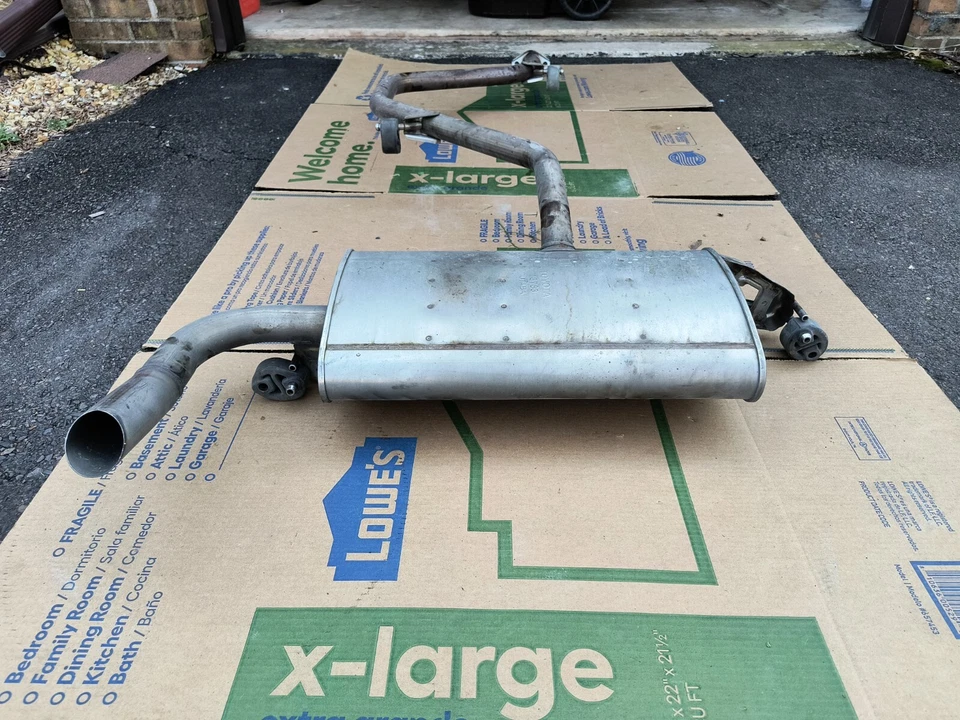 Глушитель и труба Toyota 17430-37A70 2016-2022 Toyota Prius Prime Prius полный привод от оригинального производителя - Изображение 3 из 4