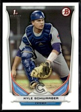 2014 Bowman Draft Picks & Prospects Kyle Schwarber Chicago Cubs #DP2
