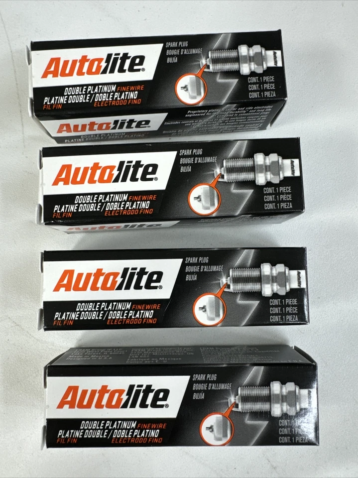 Pack De 4 Bujías AUTOLITE Doble Platino APP103 NUEVAS Foto 3 de 3