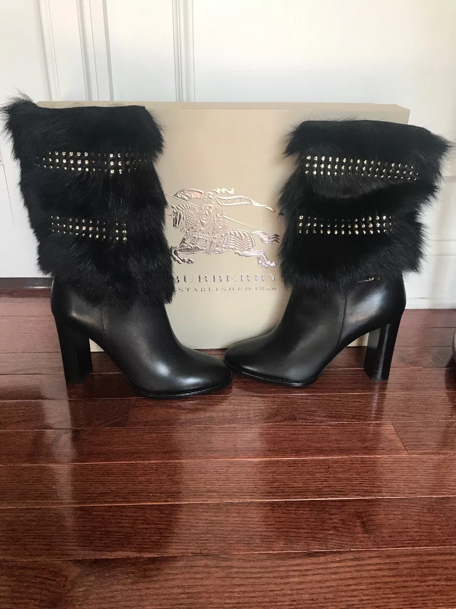 Burberry knee boots store