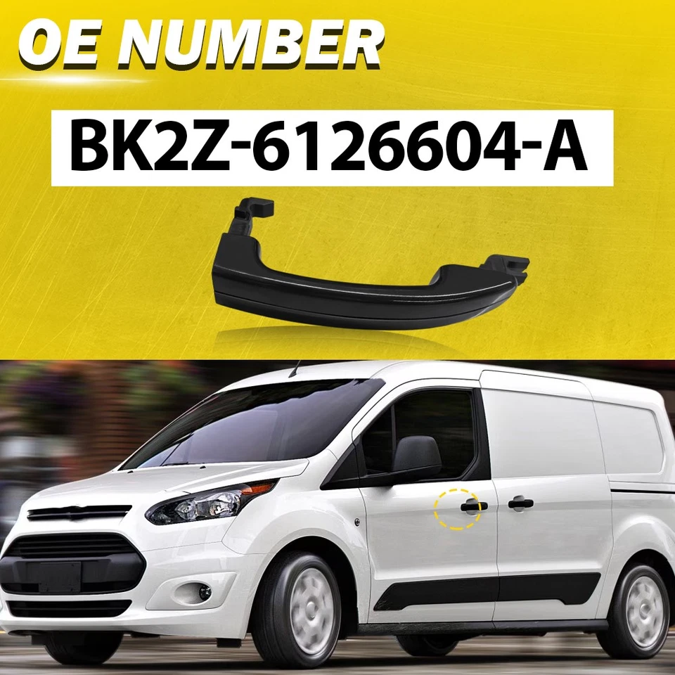 Manija de puerta corredera exterior delantera derecha/derecha para Ford Transit-150 250 350 350HD 2015-20 Foto 3 de 4