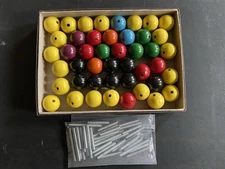 Vintage Science Molecular Models Set Scientific Organic