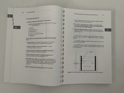 Excellent Protein Methods 2nd edition comb binding by Bollag, Daniel M - Picture 10 of 17