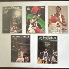 Scottie Pippen Five Card Team Usa