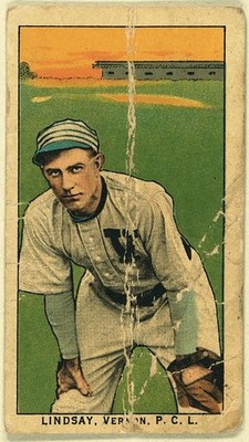 Photo:[Lindsay, Vernon Team, baseball card portrait]