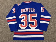 Mike Richter - New York Rangers - 1994 Mitchell & Ness Away Jersey sz Medium