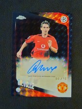 Gary Neville Chrome UCL 2025/26 Black /10 Auto