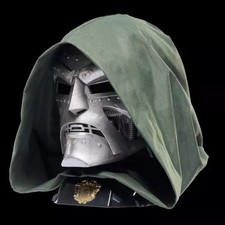 1:1 Doctor Doom Mask Villain Helmet Life-Size Collectible Model Collectible Prop