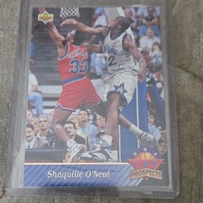 Upper Deck 1992-93 Shaquille O'Neal Top Prospects #474 Orlando Magic