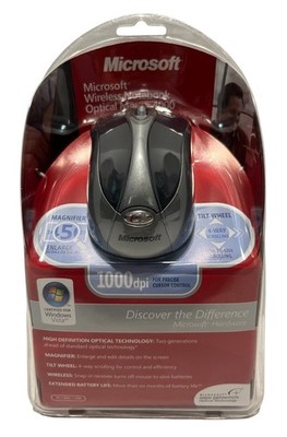 Microsoft Wireless Notebook Optical Mouse 4000 Model 1050,1051 For PC/MAC - NEW