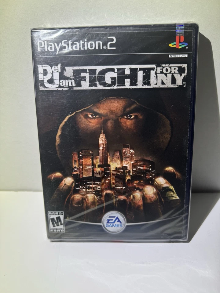 Def Jam Fight for NY Ps2,Playstation 2,2004)全新未拆封 — 第 2/4 张图片
